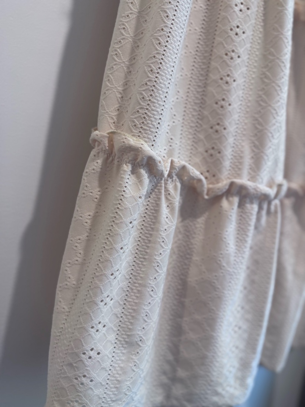 Apricot Tiered  Skirt - Picture 4 of 4